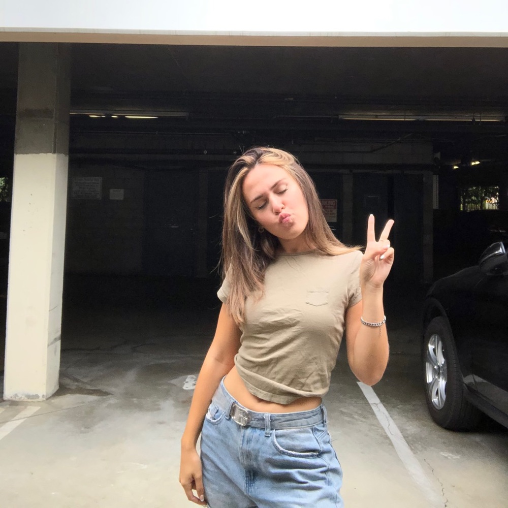 Army Green Mini Tee